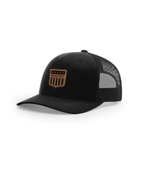 Casquette MasterCraft en cuir SHIELD SNAPBACK