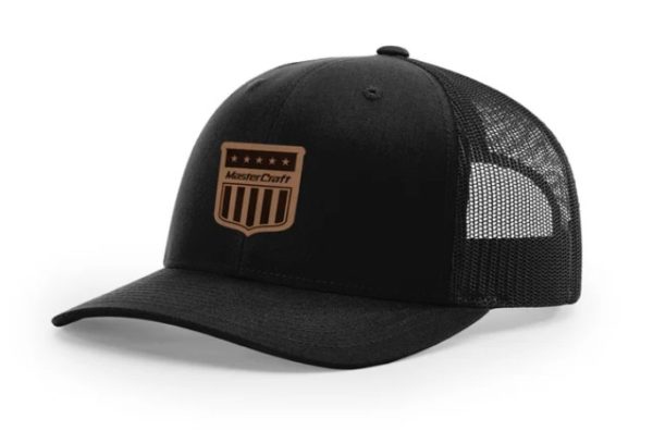 Casquette Mastercraft Leather Shield Snapback Trucker